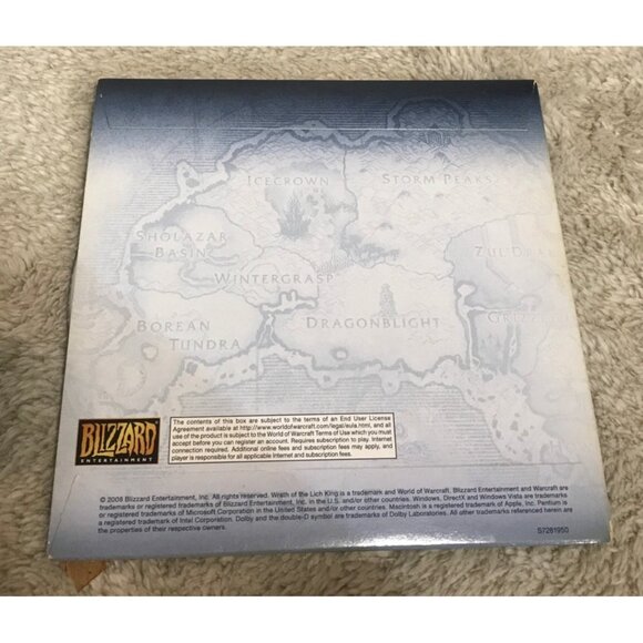 World Of Warcraft Wrath Of The Lich King Expansion Set Game DVD-ROM - Picture 7 of 12